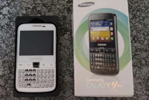 WHITE Samsung Galaxy Y Pro