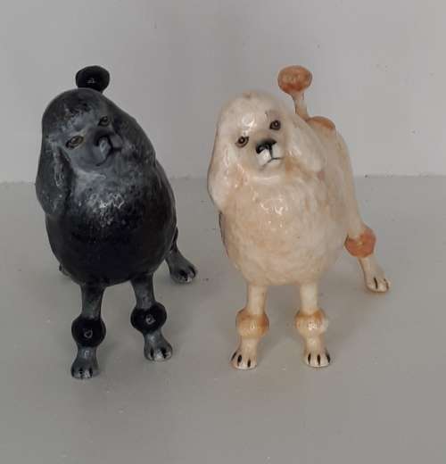 Vintage Poodle Figurines
