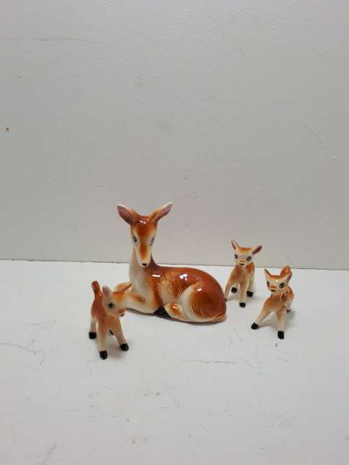 Deer Figurine with babies