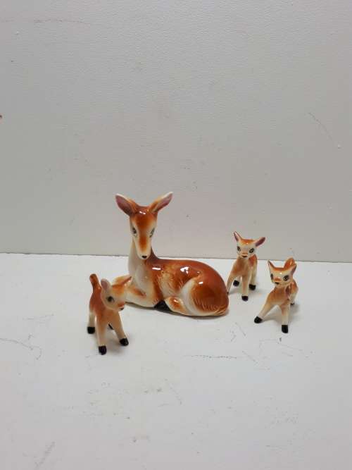Deer Figurine with babies