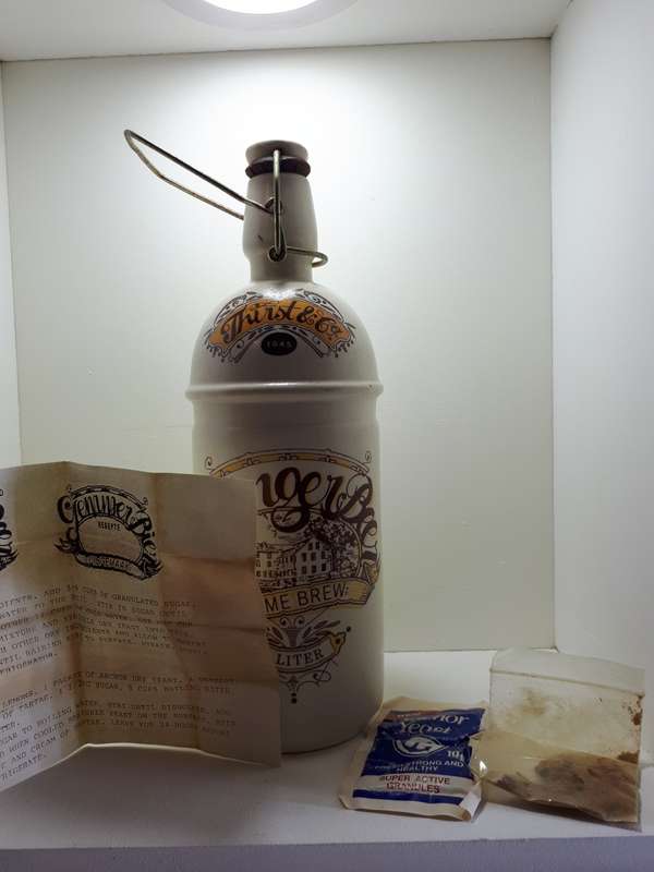 Vintage Thirst and Co Ginger Beer Decanter