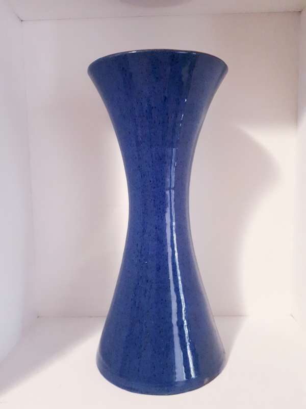 Blue Pottery Vase