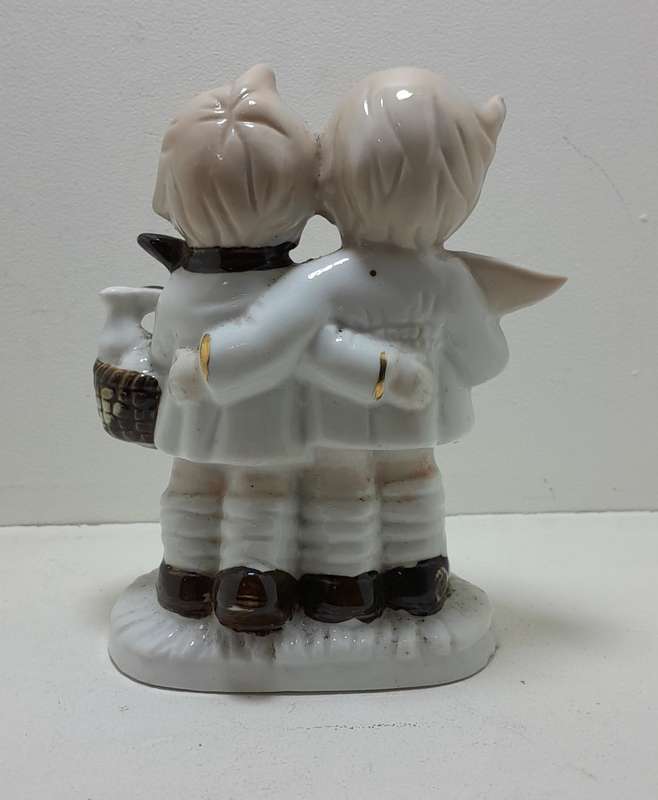 Elweco figurine of two girls
