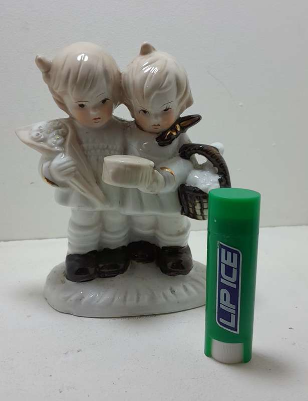 Elweco figurine of two girls