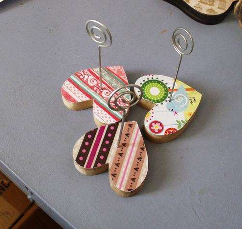 Heart Memo Holders - Paper Designs Set of 3