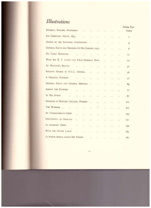 SPEECHES OF GENERAL J.C. SMUTS