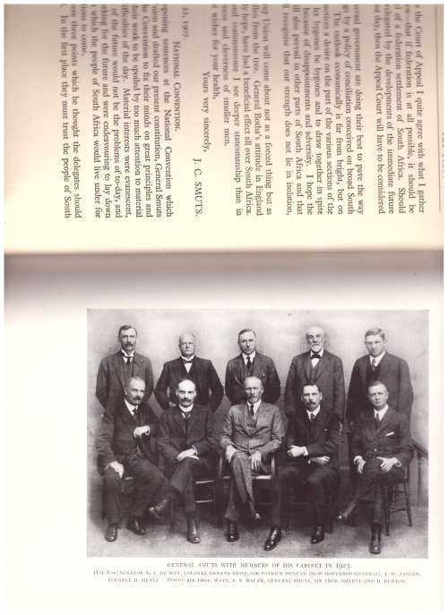 SPEECHES OF GENERAL J.C. SMUTS