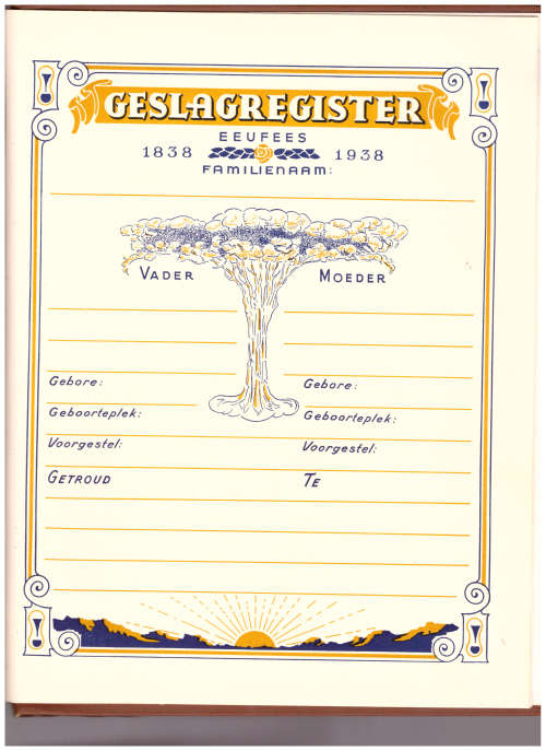 GEDENKBOEK VAN DIE OSSEWATREK 1838-1938