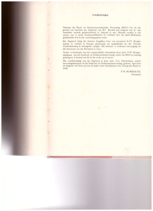 DAGBOEK VAN H.C. BREDELL 1900-1904
