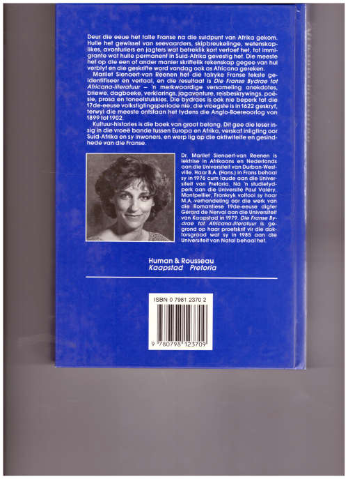 DIE FRANSE BYDRAE TOT AFRICANA-LITERATUUR 1622-1902