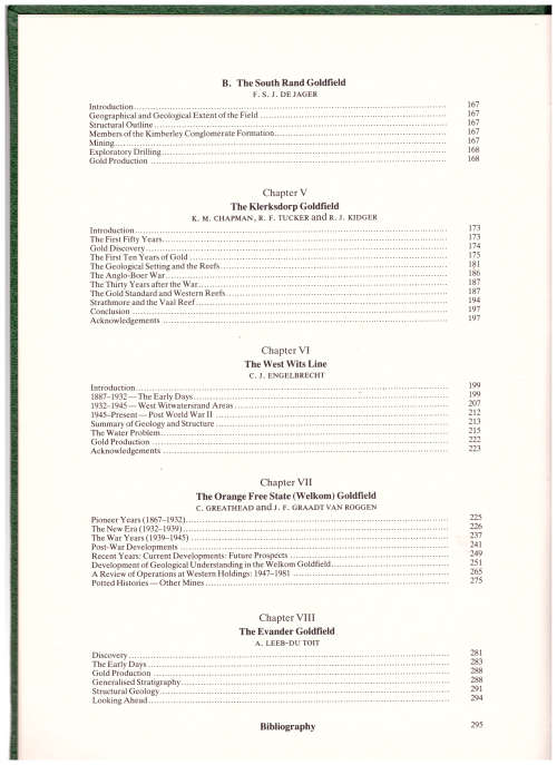 WITWATERSRAND GOLD, 100 YEARS *LIMITED COPIES*