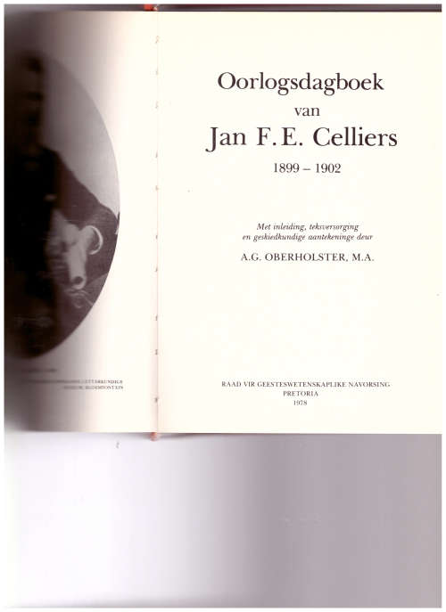 OORLOGSDAGBOEK VAN JAN F.E. CILLIERS 1899-1902