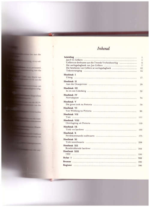 OORLOGSDAGBOEK VAN JAN F.E. CILLIERS 1899-1902