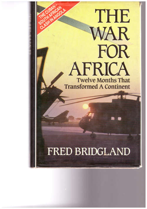 THE WAR FOR AFRICA by FRED BRIDGELAND