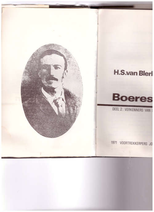 BOERE SPIOEN deur H.S. VAN BLERK