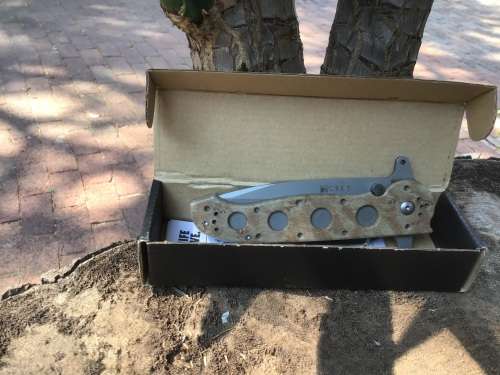 CRKT OPERATION IRAQI FREEDOM FOLDING KNIFE SPECIAL EDITION FOR THOSE WHO SERVED