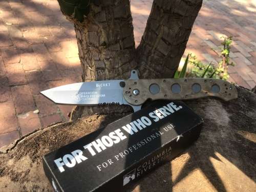 CRKT OPERATION IRAQI FREEDOM FOLDING KNIFE SPECIAL EDITION FOR THOSE WHO SERVED