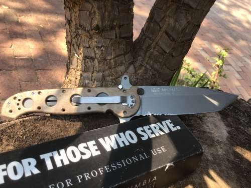 CRKT OPERATION IRAQI FREEDOM FOLDING KNIFE SPECIAL EDITION FOR THOSE WHO SERVED