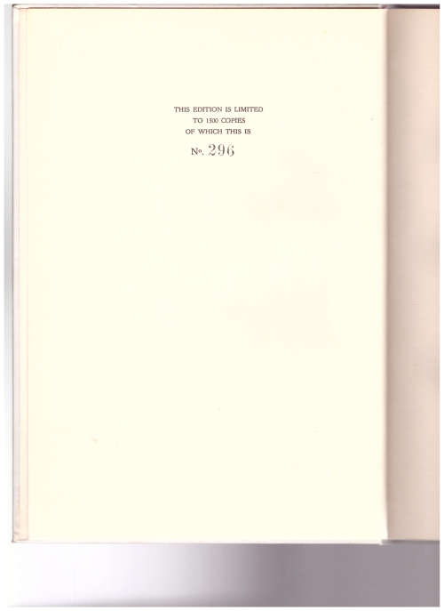 BY STRENGTH OF HEART, LIMITED TO 1 500 COPIES