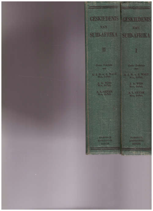 GESKIEDENIS VAN SUID-AFRIKA IN TWEE VOLUMES.