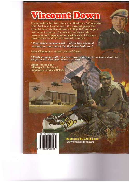 VISCOUNT DOWN: THE COMPLETE STORY OF THE RHODESIAN VISCOUNT DISASTER *SIGNED*