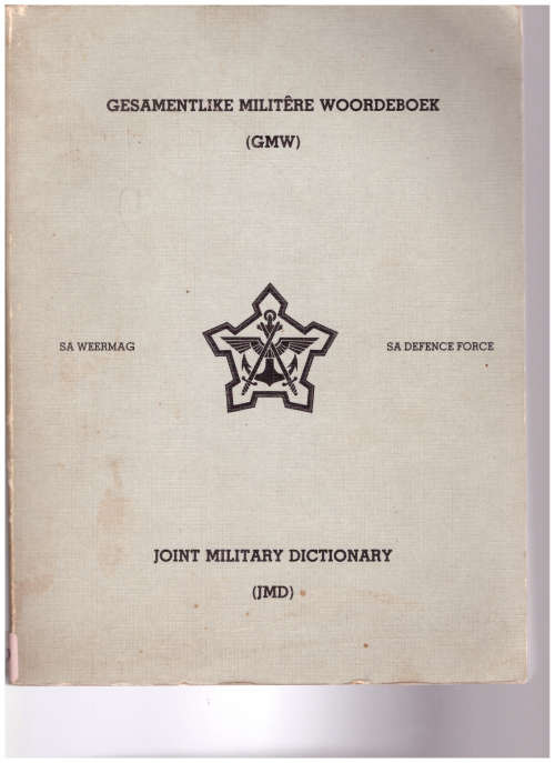 GESAMENTLIKE MILITERE WOORDEBOEK