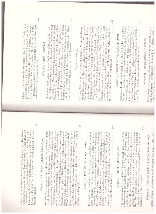 A HISTORY OF MEDICINE IN SOUTH AFRICA