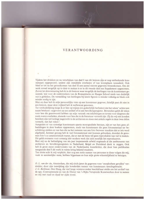 LEXICON NEDERLANDSE BEELDENDE KUNSTENAARS 1750-1950, VOLLEDIG IN TWEE VOLUMES