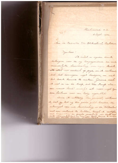DE KAAP ALS EEN NIEUW LAND, 1 ST ED, 1898