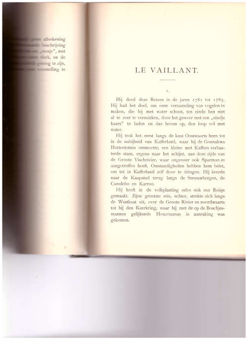DE KAAP ALS EEN NIEUW LAND, 1 ST ED, 1898