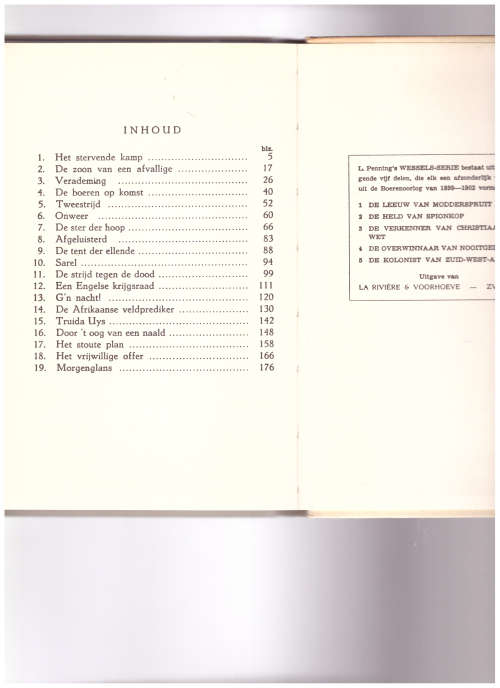 DIE KOLONIST VAN ZUID-WEST-AFRIKA deur L. PENNING