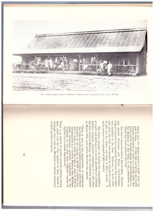THE BULAWAYO CLUB by PETER GIBBS