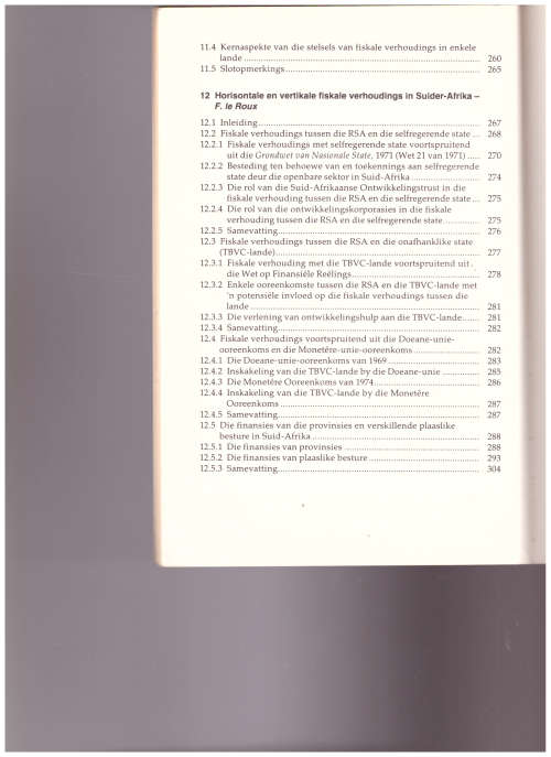 OWERHEIDSFINANSIES IN SUID-AFRIKA