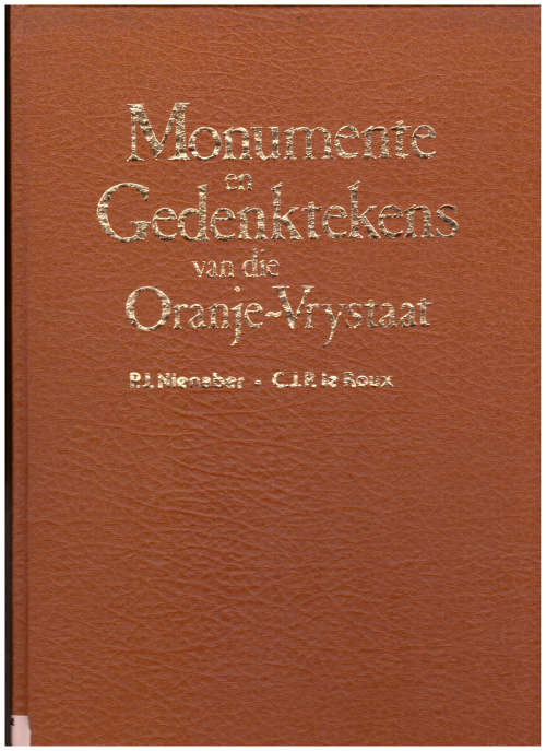 MONUMENTE EN GEDENKTEKENS VAN DIE ORANJE VRYSTAAT, BEPERKTE OPLAAG