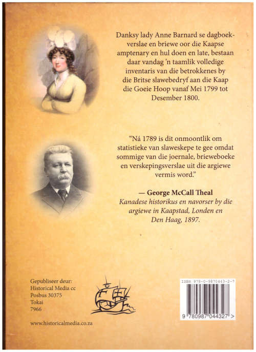 KAAP VAN SLAWE *GETEKEN*