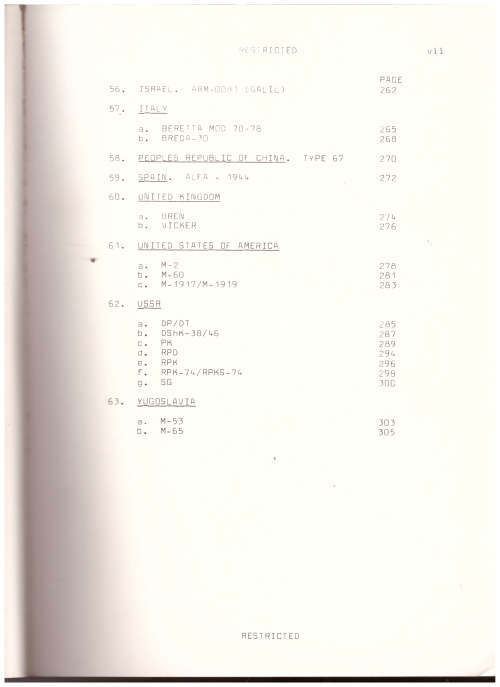 WEAPONS AND EQUIPMENT IN MILITARY SERVICE: AFRICA, VOLUME 1: INFANTRY, VOLUME 2: GRENADES, ROCKET LA