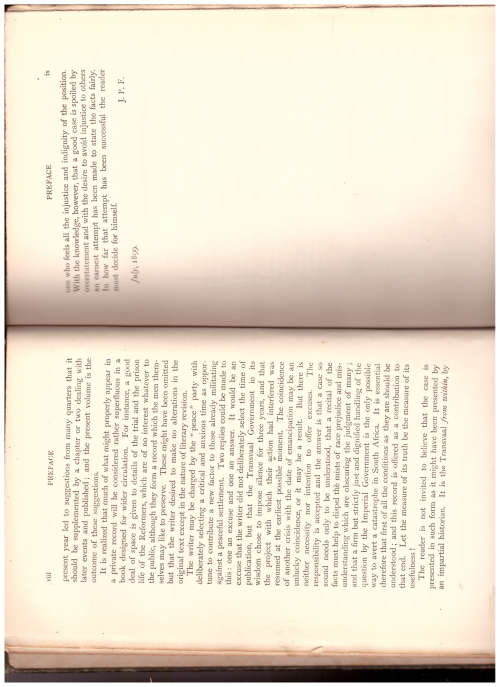 THE TRANSVAAL FROM WITHIN by J.P. FITZPATRICK 1899