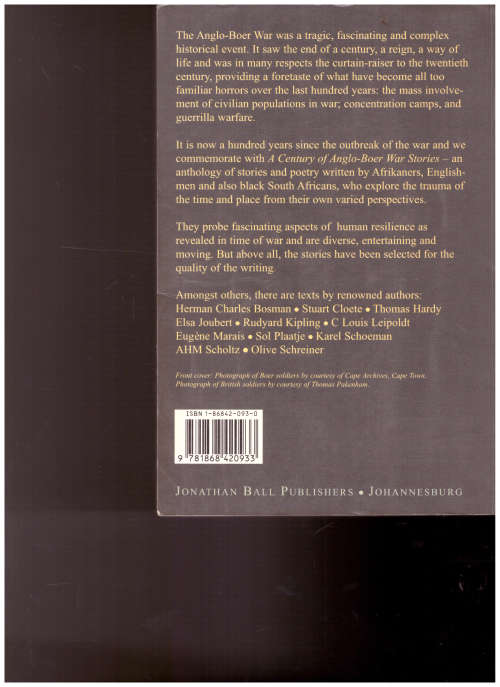 A CENTURY OF ANGLO-BOER WAR STORIES