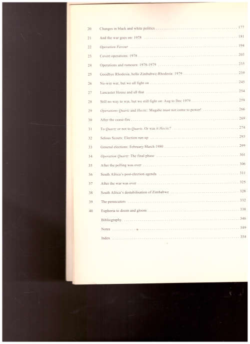 ASSIGNMENT SELOUS SCOUTS: INSIDE STORY OF A RHODESIAN SPECIAL BRANCH OFFICER