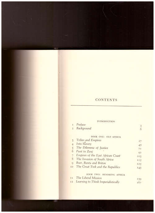 A HISTORY OF AFRICA SOUTH OF THE SAHARA by DONALD L. WIEDNER