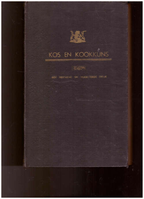KOS EN KOOKKUNS, 6de VERBETERDE UITGAWE
