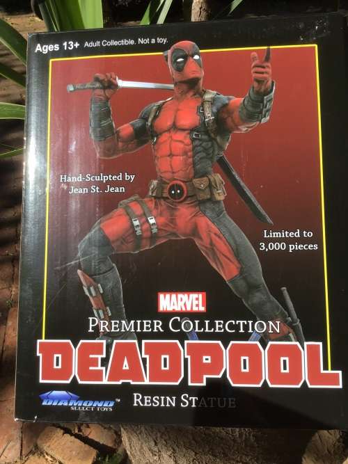 DEADPOOL. RESIN STATUE, LIMITED TO 3 000 pieces worldwide. THIS IS NO. 1741/3 000