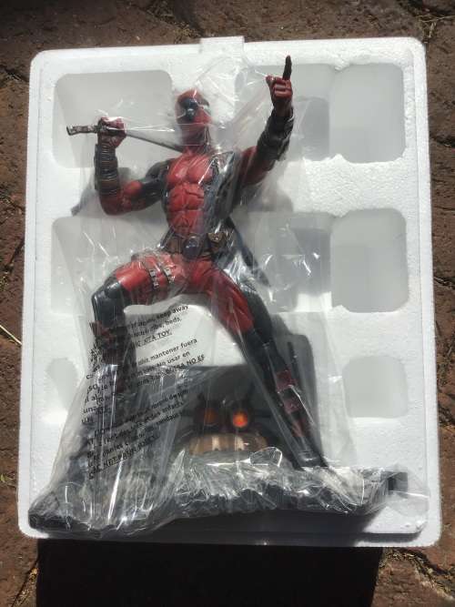 DEADPOOL. RESIN STATUE, LIMITED TO 3 000 pieces worldwide. THIS IS NO. 1741/3 000