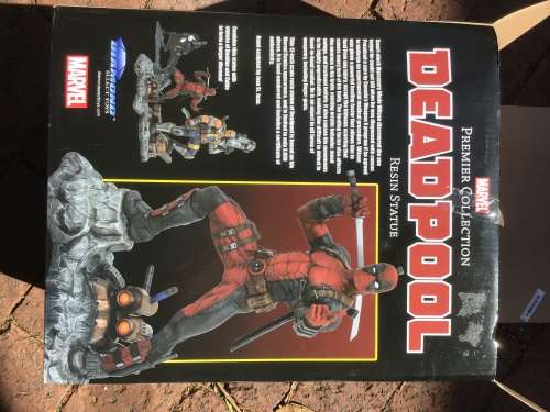 DEADPOOL. RESIN STATUE, LIMITED TO 3 000 pieces worldwide. THIS IS NO. 1741/3 000