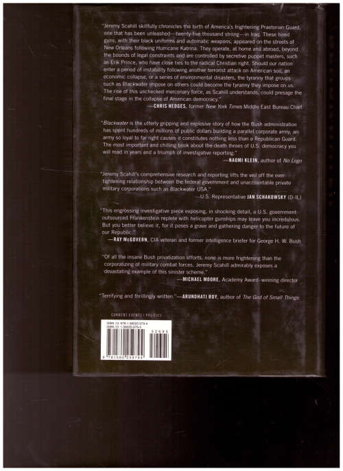 BLACKWATER: THE RISE OF THE WORLD`S MOST POWERFUL MERCENARY ARMY