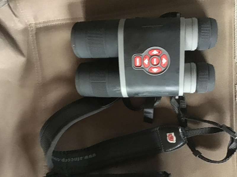 ATN NIGHT SIGHT WITH POUCH, SIMCARD, POWER CABLE