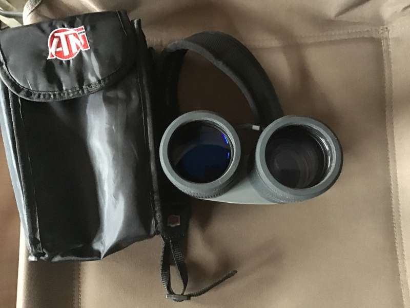 ATN NIGHT SIGHT WITH POUCH, SIMCARD, POWER CABLE