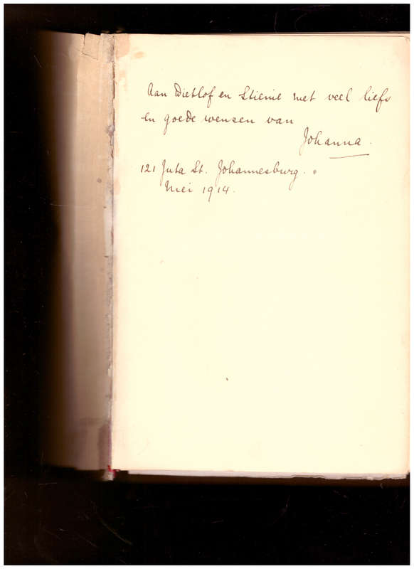 DIE KAPPIE KOMMANDO deur JOHANNA BRANDT, 1 STE UITG. 1913, GETEKEN MET BOODSKAP  DEUR JOHANNA BRANDT
