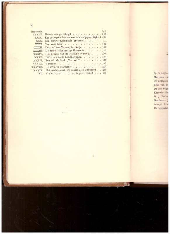 DIE KAPPIE KOMMANDO deur JOHANNA BRANDT, 1 STE UITG. 1913, GETEKEN MET BOODSKAP  DEUR JOHANNA BRANDT