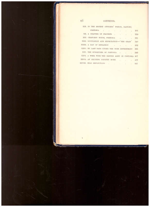 TWICE CAPTURED, A RECORD OF ADVENTURE DURING THE BOER WAR,